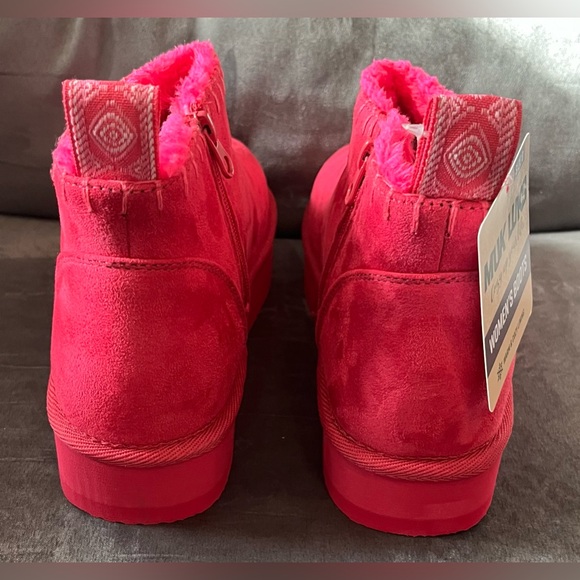 Boots Muk Luks Pink Women’s Sizes 8 & 9 NWT - Picture 4 of 6